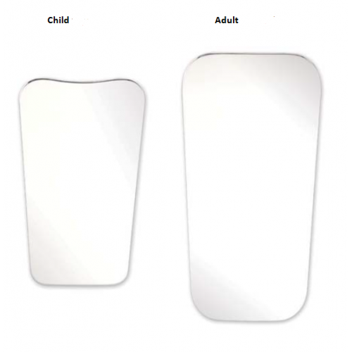 Occlusal Photography Mirrors - Two Sided Stainless Steel (ea)