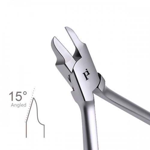 #004 - Pin & Ligature Cutter Narrow Tip 15° Angled 