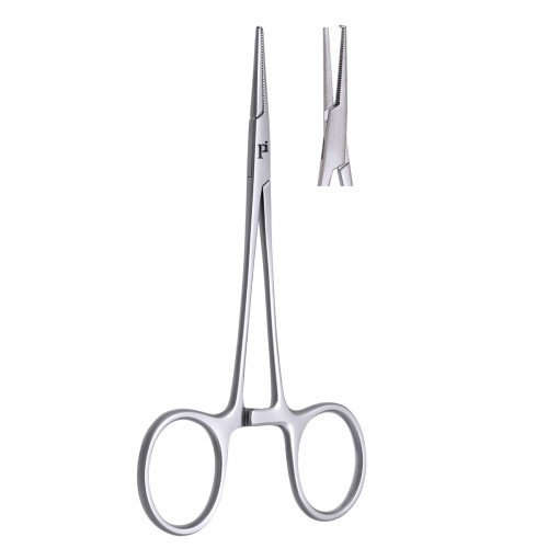 #0076 - Mosquito Hemostat with hook 