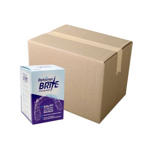 Retainer Brite Cleaning Tablets Case of 12 boxes
