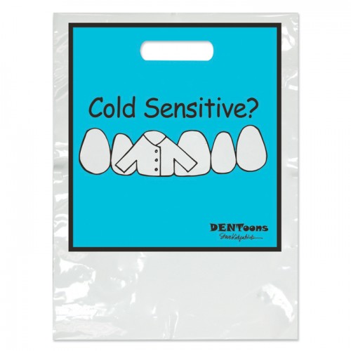 Dentoons Cold Sensitive? Two Color Bag - Large - 100/pk