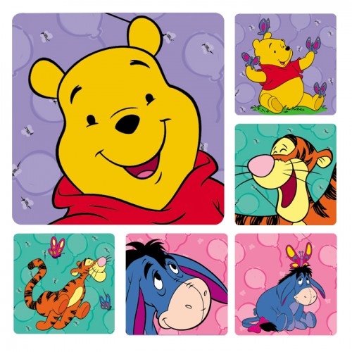 Winnie the Pooh Stickers - 100/roll