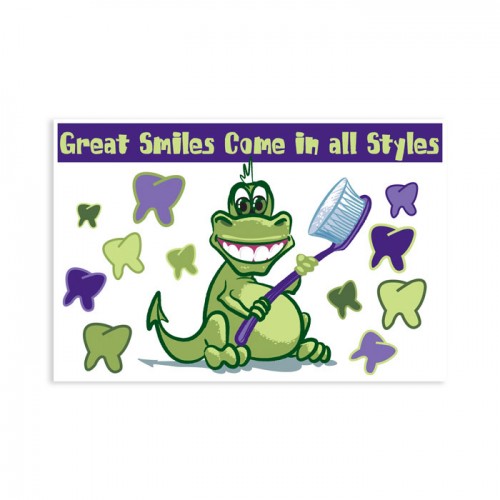 Dinosaur Smile Postcard - 250/pk