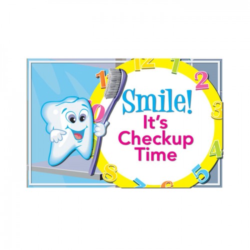 Check-Up Time Postcard - 250/pk