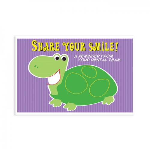 Turtle Share Postcard - 250/pk
