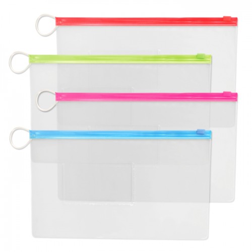 10" X 6" Large Pouch Assorted Colors - 144/pk