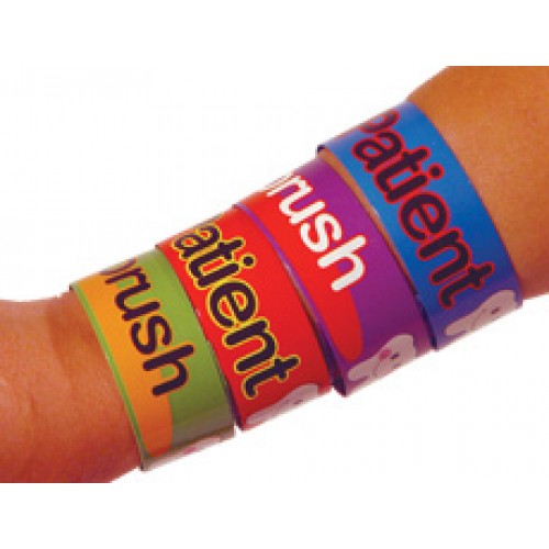 Dental Design Slap Bracelet (48 per pack)