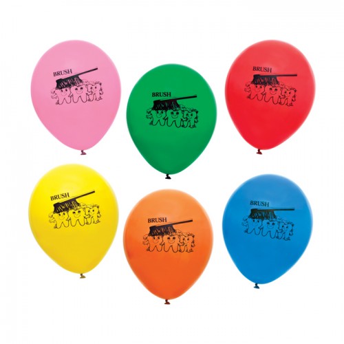 Brush Balloons - 250/pk