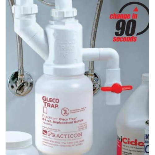 Gleco Trap Replacement Bottles Plaster Trap