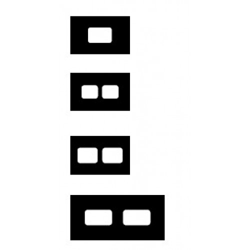 Open Window X-Ray Film Mounts