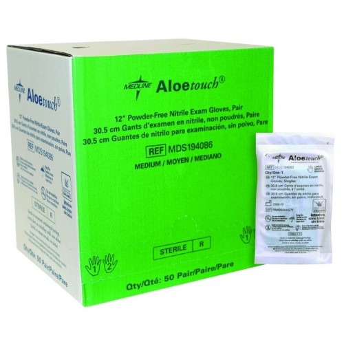 Sterile - Aloetouch Gloves - 50Pairs/Box - 10 Boxes