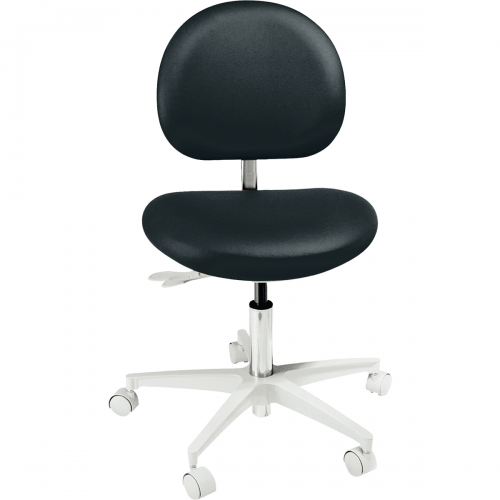 3100 Series Dental Stool- Operator, Height Range 17.5"-24" With Back Tilt