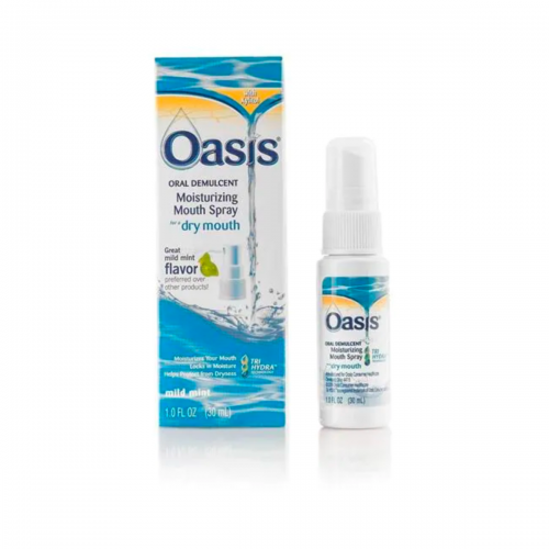 Oasis Moisturizing Mouth Spray For Dry Mouth Mint 1oz
