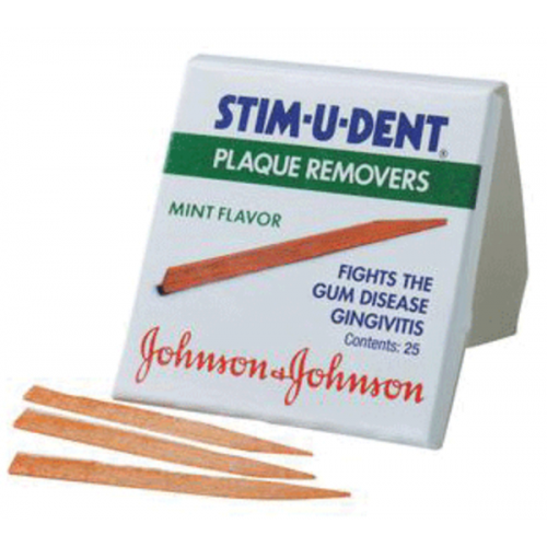 Stim-U-Dent Thin Patient Packs 25/Pkg 144/Bx