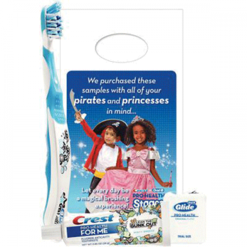 Crest Oral-B Kids 8-12 Brush/Paste/Floss 72/Pk