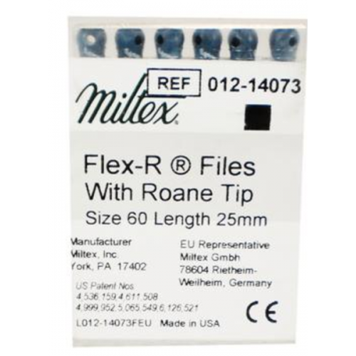 Flex-R Files 25mm #60 6/Bx