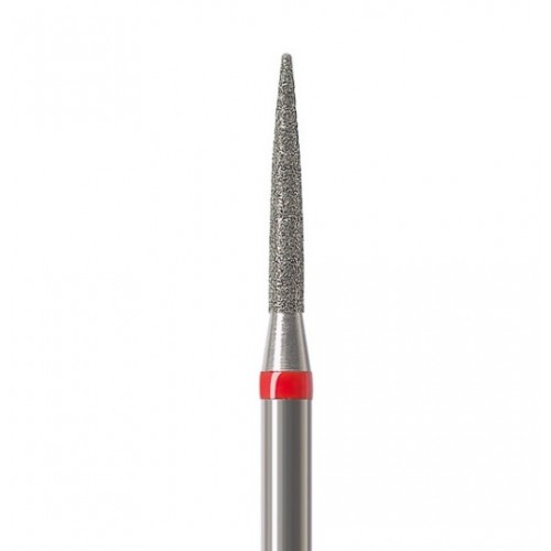 NTI Diamond Burs, FG, Flame, # C862, 1.4 mm, Coarse, Green, 5/Pk, C862-014
