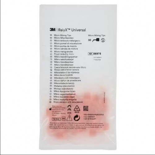 RelyX Universal Micro Mixing Tips, Orange, 30/Pk