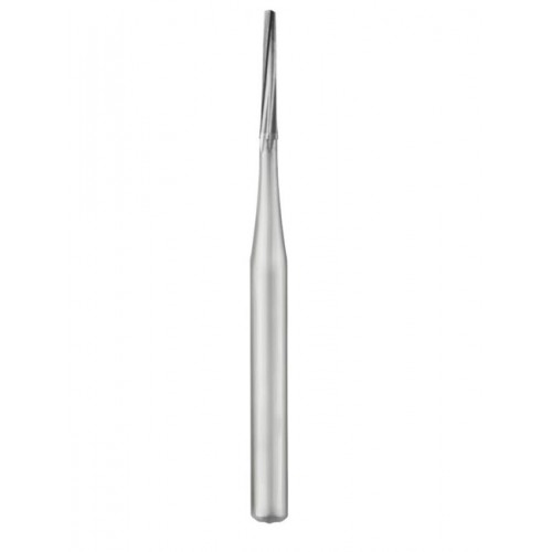 Carbide Bur, FG, # 169L, Long Taper Fissure, 0.9 mm, 100/Pk, FG169L-100