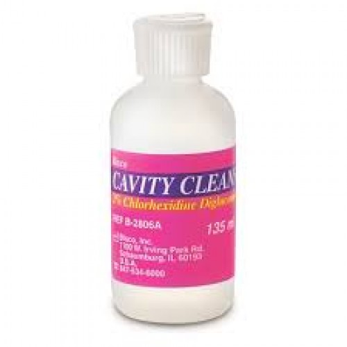 2% Chlorhexidine Digluconate Cavity Cleanser, 135 ml/Bt, 1/Pk, B-2816A