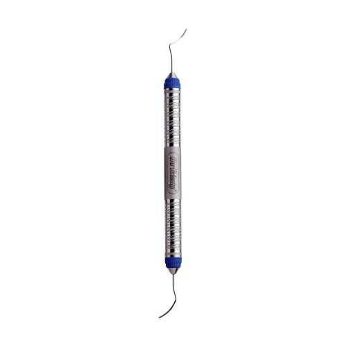 Diamond File Scaler, Double-Ended, Mesial/Distal, # 7 Satin Steel Colors, 1/Pk, SDCM/D7