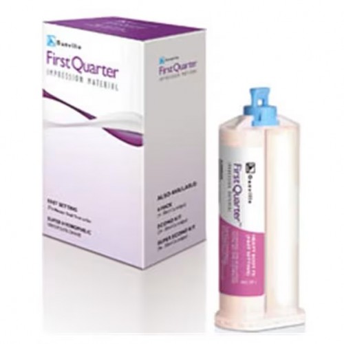 First Quarter VPS Impression Material, Economy Pack, Monophase, Fast Set, 50 ml, 24/Pk, 80008-01