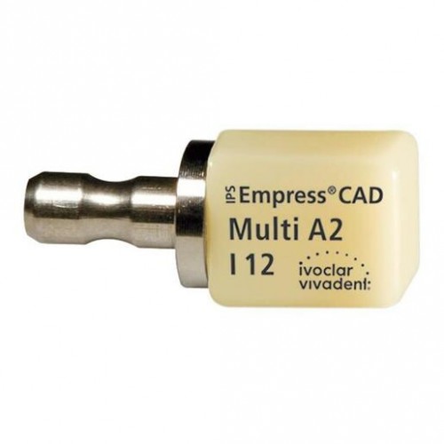 IPS Empress CAD, for CEREC and inLab LT Blocks, I12, A2, 5/Pk, 602558