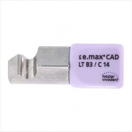 IPS e.max CAD, for CEREC and inLab LT, C14, B3, 5/Pk, 605334