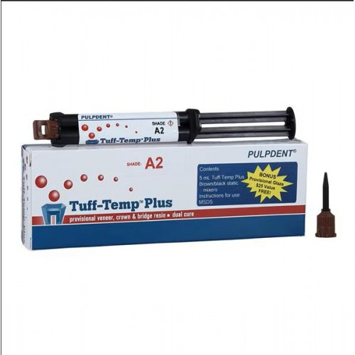 Tuff-Temp Plus, Automix Syringe, 5 ml, A2, 1/Pk, TTP5A2