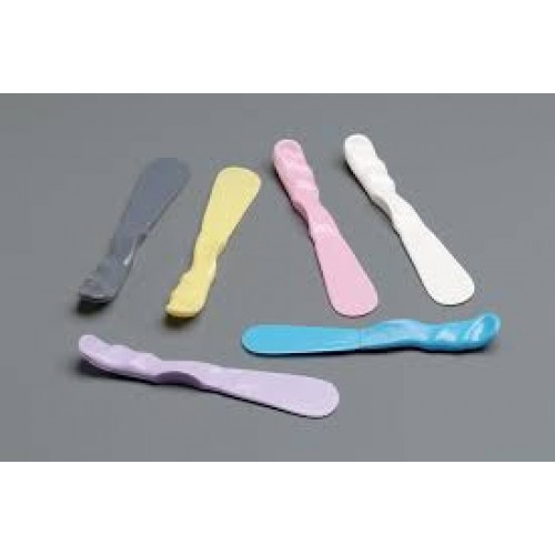 Candeez Ergonomic Spatula, Plastic, 7.5", Long, Unscented, Mauve, 1/Pk, 1520M