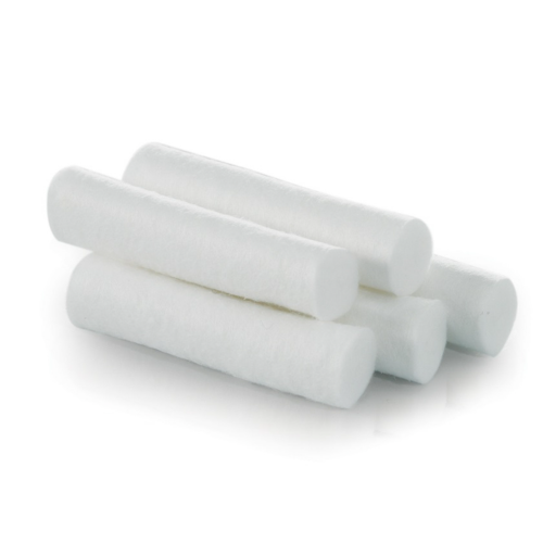 DisTech Plain Wrapped Cotton Rolls, Non-Sterile, # 2, Medium, 1-1/2" x 3/8", 2000/Pk, 3554