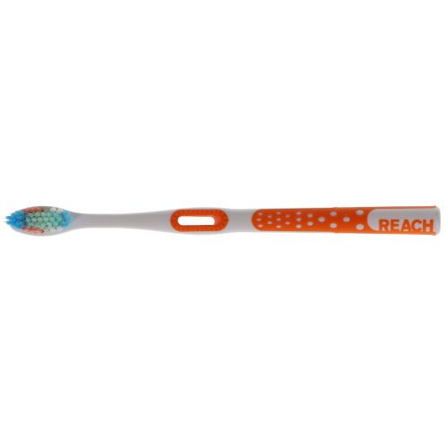 Reach Total Care Floss Clean Toothbrush, Adult, Soft, 72/Pk, JJ-599223-72