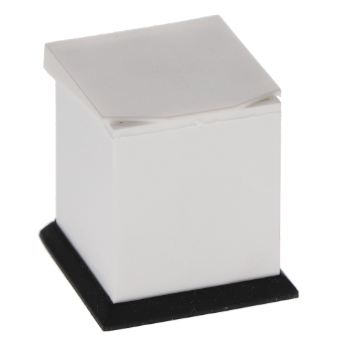 Cotton Pellet Dispenser, Medium, White, 1/Pk, 28R850