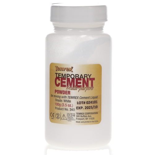 ZOE Temporary Cement, Powder Refill, 100 g, White, 1/Pk, 340