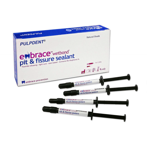 Embrace WetBond Pit & Fissure Sealant, 1.2 ml, 4/Pk