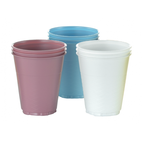 SafeBasics Disposable Plastic Drinking Cups, 5 oz, Blue, 1000/Pk, 112