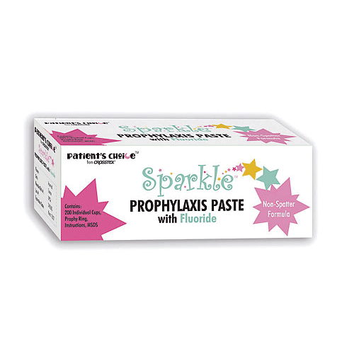 Sparkle Free Prophy Paste, with Xylitol, Gluten-Free, 200/Pk