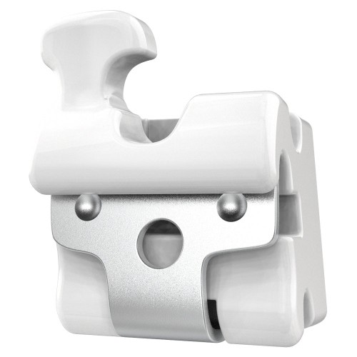 Ceramic Self-Ligating Active, Size .022', Hooks on 345 (Series T) (5x5 Sets)