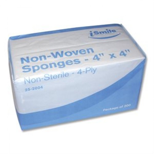 Sponges - Non-Woven Non-Sterile (Imported) 4X4 4-ply (2000)