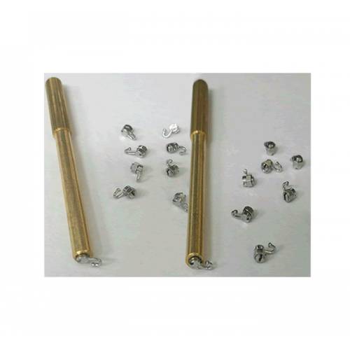 GURIN Activity Crimpable Stops Locks / Hooks - 10pcs/bag w/tool