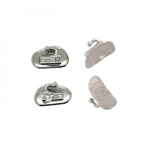 Noble 2nd Molar Bondable Single Tube Non-Convertible MBT .022'' Sand Blasted Kit x 4