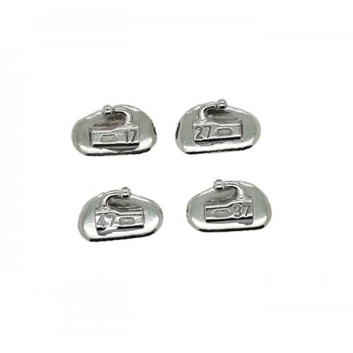 Noble 1st Molar Bondable Single Non-Convertible .022 SandBlasted - 4pcs