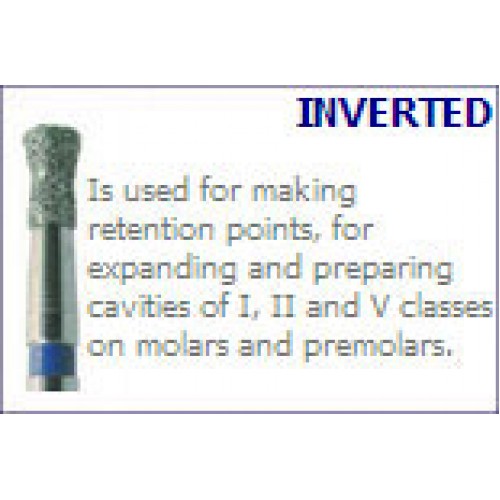 Burs 019 - Inverted Cone Extended