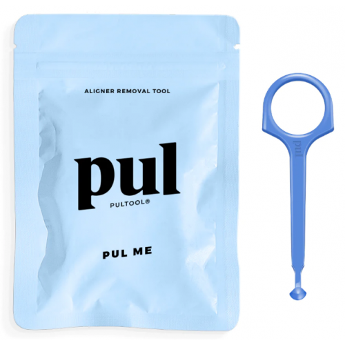 PUL ME, Original Clear Aligner Removal Tool Only, 100 pack, Assorted Colors