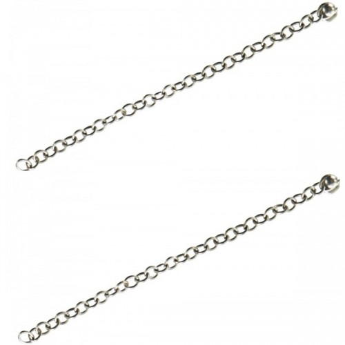Titanium Button With Chain Acc. To Watted / Bonding Technique, For Aligning Retracted Anteriors And Cuspids - 1 piece