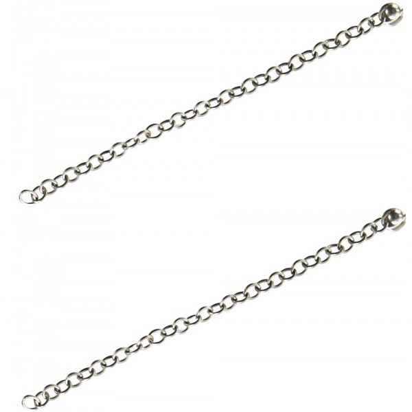 Titanium Button With Chain Acc. To Watted / Bonding Technique, For Aligning Retracted Anteriors And Cuspids - 1 piece
