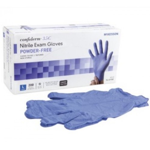 Exam Glove McKesson Confiderm® 3.5C Medium - Case of 10 Boxes / 200ct per Box