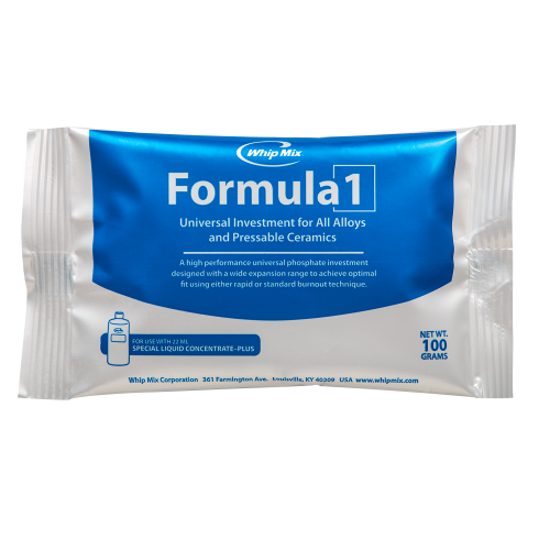 Formula 1 - 50 - 100 g Package