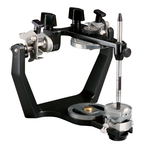 Modular Articulator with Adjustable Bennett, Adjustable Condylar Inclination and Orbitale Indicator