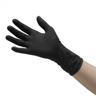 Black Latex Gloves 47